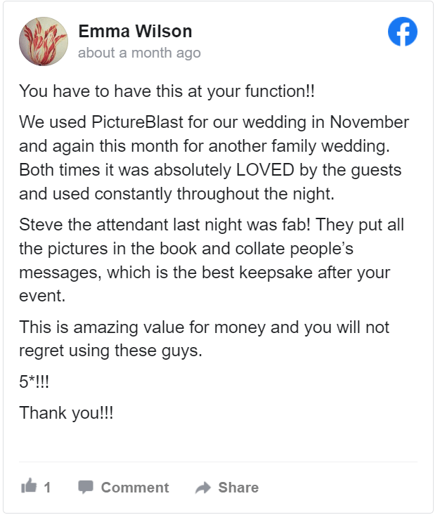 photo booth hire review