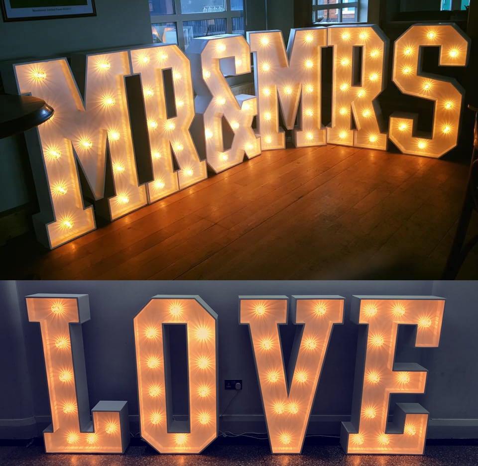 Giant LOVE Letters Picture Blast Photo Booth Hire